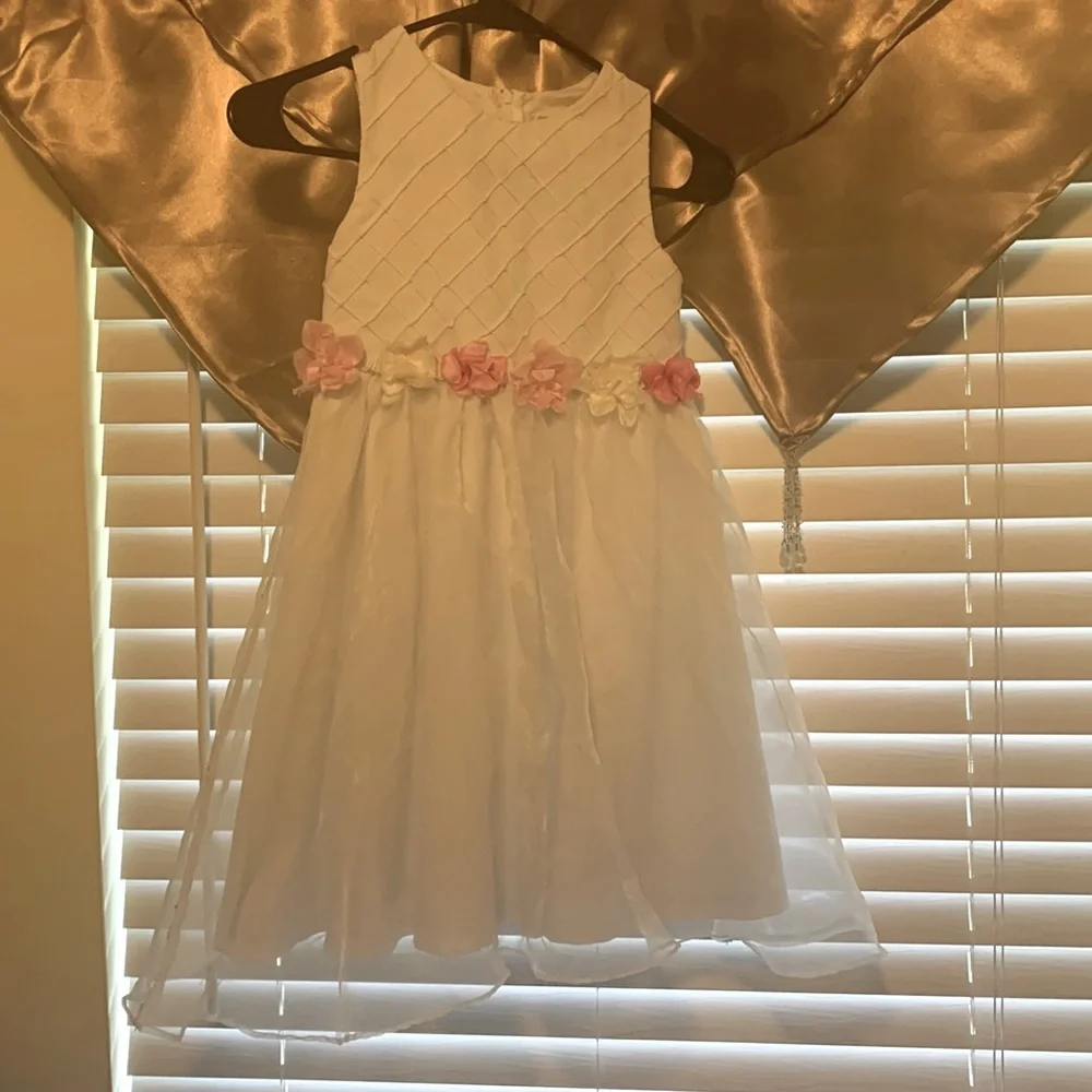 Rare‎ Editions Girls Dress White Size 6